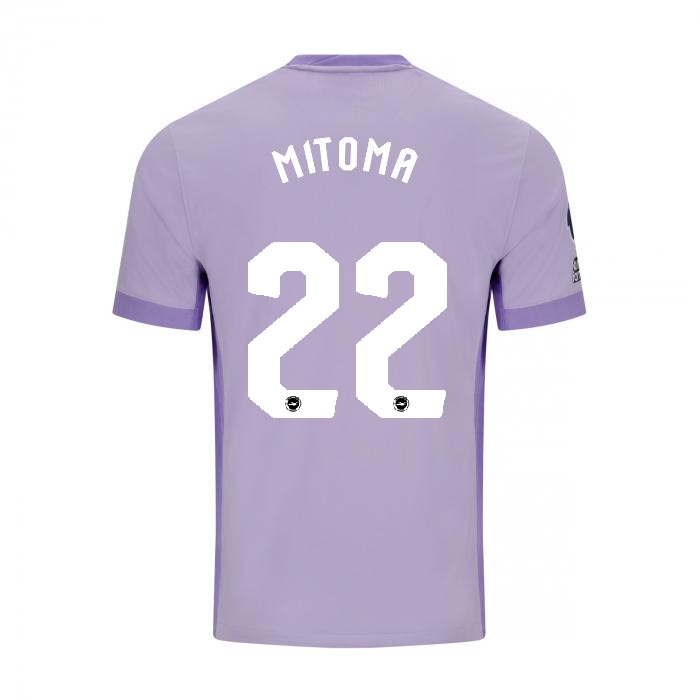 Brighton And Hove Albion Fanshop | bhafc adult 2526 away shirt – 22 – kaoru mitoma – 2500522-22-02 Collection