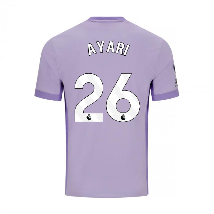 Brighton And Hove Albion Fanshop | bhafc adult 2526 away shirt – 26 – yasin ayari – 2500522-26-01 Collection