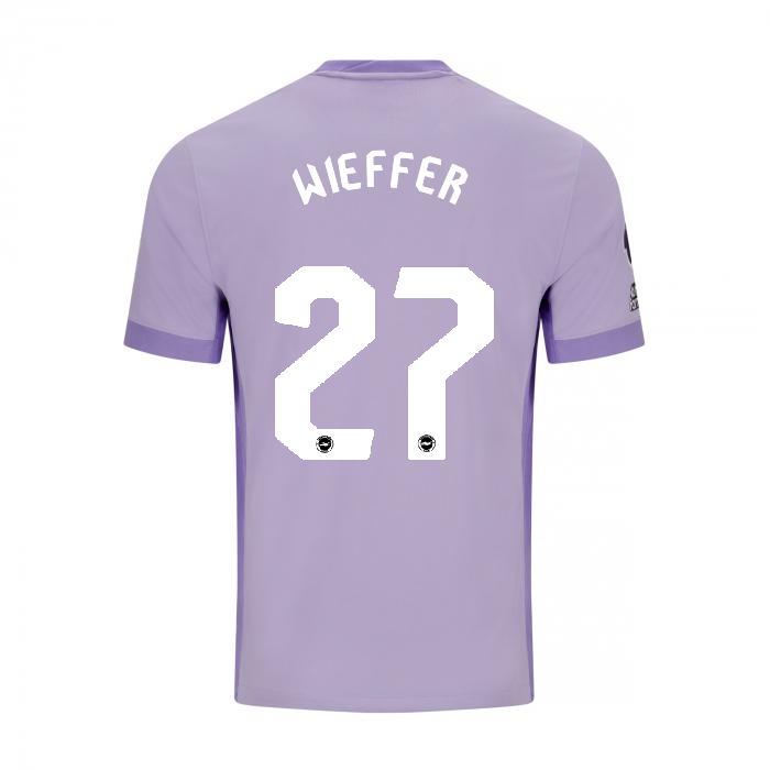 Brighton And Hove Albion Fanshop | bhafc adult 2526 away shirt – 27 – mats wieffer – 2500522-27-02 Collection
