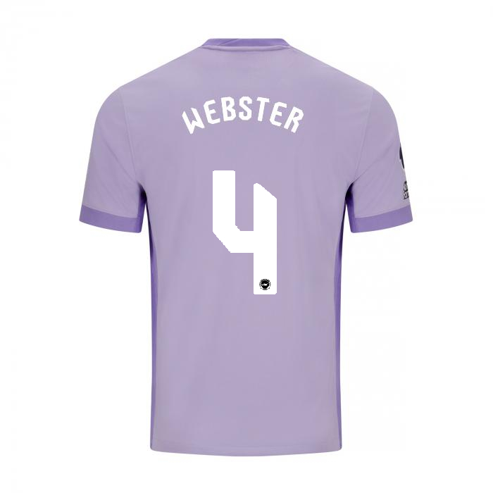 Brighton And Hove Albion Fanshop | bhafc adult 2526 away shirt – 4 – adam webster – 2500522-04-02 Collection