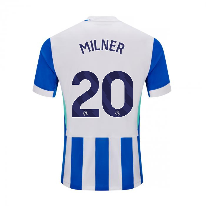 Brighton And Hove Albion Fanshop | bhafc adult 2526 home shirt – 20 – james milner – 2500513-20-01 Collection