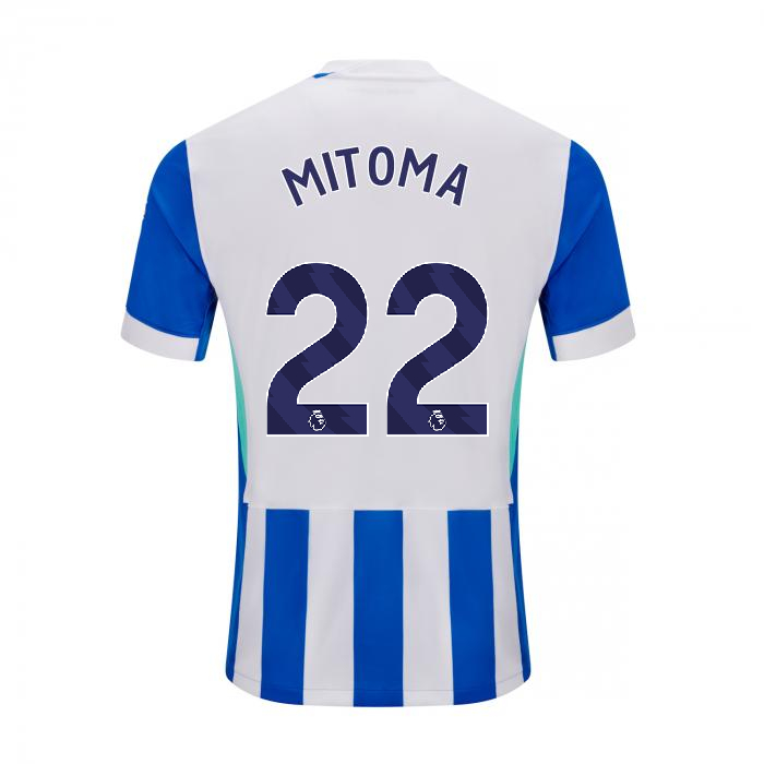 Brighton And Hove Albion Fanshop | bhafc adult 2526 home shirt – 22 – kaoru mitoma – 2500513-22-01 Collection