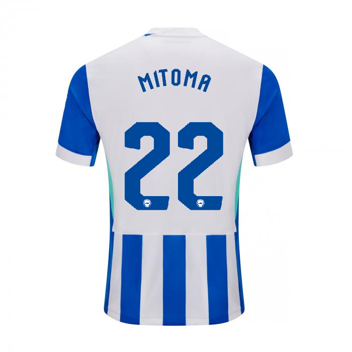 Brighton And Hove Albion Fanshop | bhafc adult 2526 home shirt – 22 – kaoru mitoma – 2500513-22-02 Collection