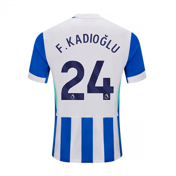 Brighton And Hove Albion Fanshop | bhafc adult 2526 home shirt – 24 – ferdi kadioglu – 2500513-24-01 Collection