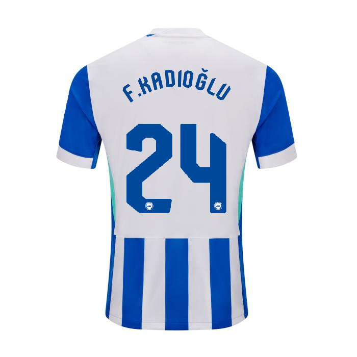 Brighton And Hove Albion Fanshop | bhafc adult 2526 home shirt – 24 – ferdi kadioglu – 2500513-24-02 Collection