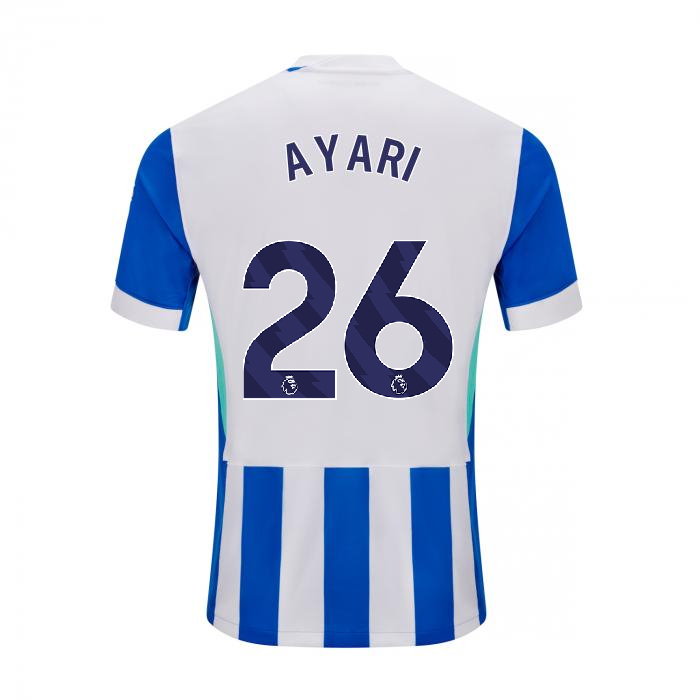 Brighton And Hove Albion Fanshop | bhafc adult 2526 home shirt – 26 – yasin ayari – 2500513-26-01 Collection