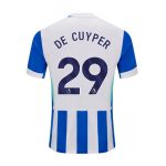 Brighton And Hove Albion Fanshop | bhafc adult 2526 home shirt – 29 – maxim de cuyper – 2500513-29-01 Collection