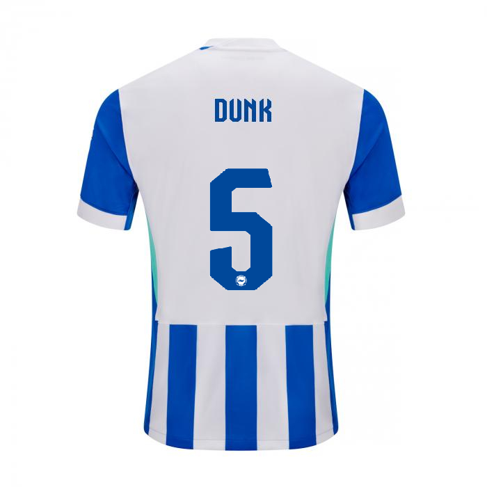 Brighton And Hove Albion Fanshop | bhafc adult 2526 home shirt – 5 – lewis dunk – 2500513-05-02 Collection