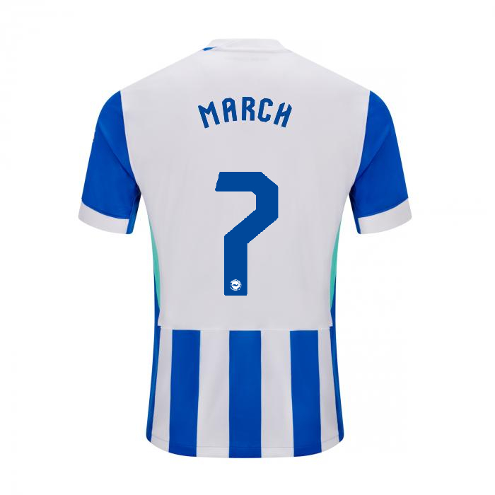 Brighton And Hove Albion Fanshop | bhafc adult 2526 home shirt – 7 – solly march – 2500513-07-02 Collection