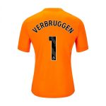 Brighton And Hove Albion Fanshop | bhafc adult 2526 orange goalkeeper shirt ss – 1 – bart verbruggen – 2500537-01-01 Collection