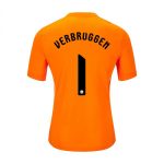 Brighton And Hove Albion Fanshop | bhafc adult 2526 orange goalkeeper shirt ss – 1 – bart verbruggen – 2500537-01-02 Collection