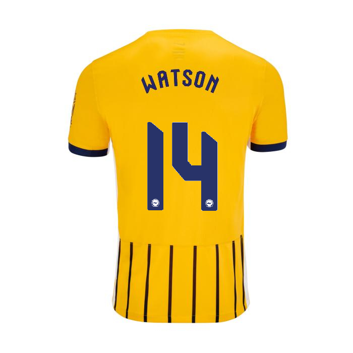 Brighton And Hove Albion Fanshop | bhafc adult 2526 third shirt – 14 – tommy watson – 2400842-14-02 Collection