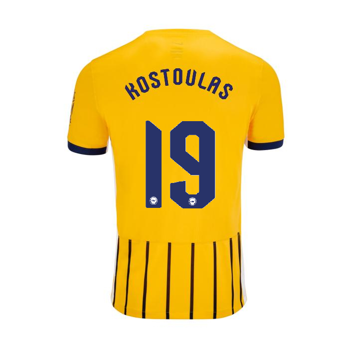 Brighton And Hove Albion Fanshop | bhafc adult 2526 third shirt – 19 – charalampos kostoulas – 2400842-19-02 Collection