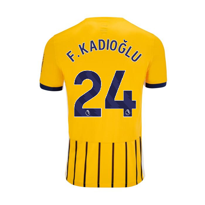 Brighton And Hove Albion Fanshop | bhafc adult 2526 third shirt – 24 – ferdi kadioglu – 2400842-24-01 Collection