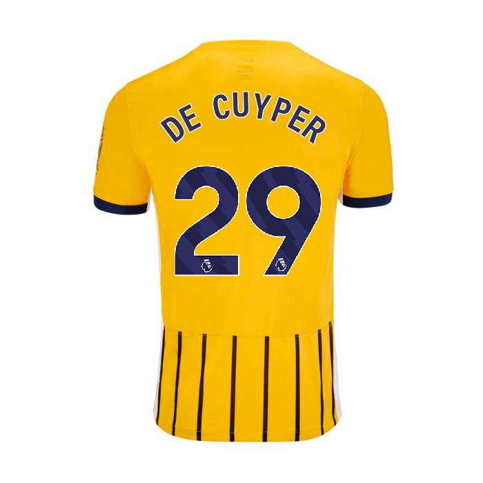 Brighton And Hove Albion Fanshop | bhafc adult 2526 third shirt – 29 – maxim de cuyper – 2400842-29-01 Collection