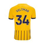 Brighton And Hove Albion Fanshop | bhafc adult 2526 third shirt – 34 – joel veltman – 2400842-34-01 Collection