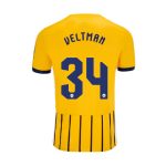Brighton And Hove Albion Fanshop | bhafc adult 2526 third shirt – 34 – joel veltman – 2400842-34-02 Collection