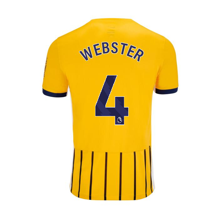 Brighton And Hove Albion Fanshop | bhafc adult 2526 third shirt – 4 – adam webster – 2400842-04-02 Collection