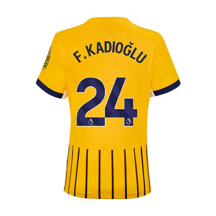 Brighton And Hove Albion Fanshop | bhafc womens 2425 away shirt – 24 f.kadioglu – 2400843-111 Collection