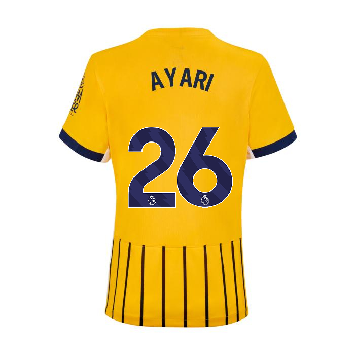 Brighton And Hove Albion Fanshop | bhafc womens 2425 away shirt – 26 ayari – 2400843-37 Collection
