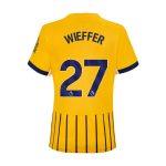 Brighton And Hove Albion Fanshop | bhafc womens 2425 away shirt – 27 wieffer – 2400843-40 Collection