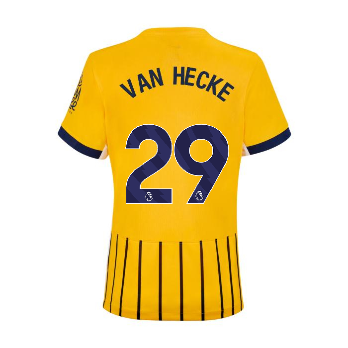 Brighton And Hove Albion Fanshop | bhafc womens 2425 away shirt – 29 van hecke – 2400843-43 Collection