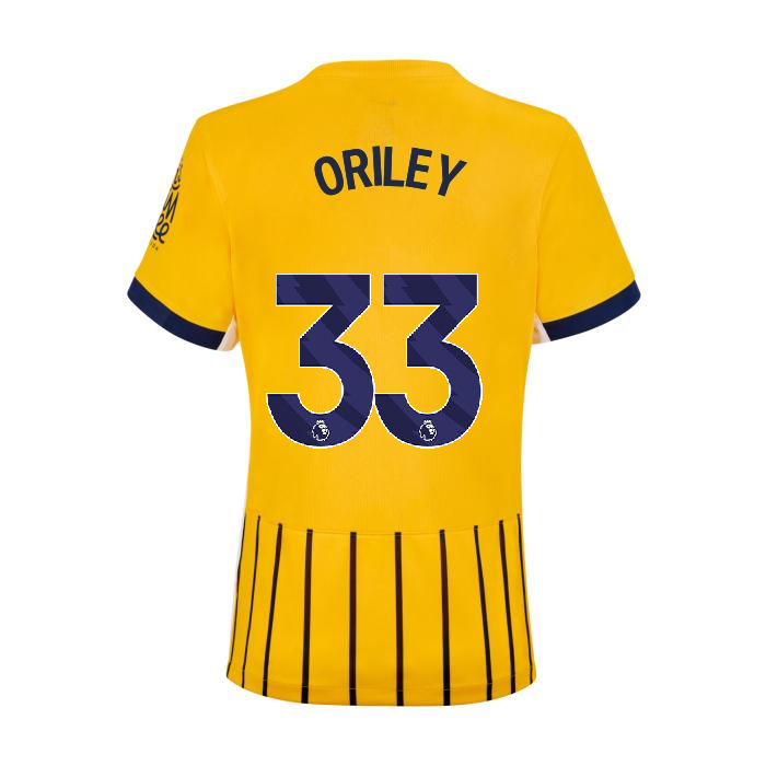 Brighton And Hove Albion Fanshop | bhafc womens 2425 away shirt – 33 oriley – 2400843-48 Collection