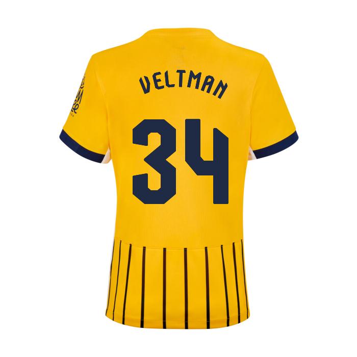Brighton And Hove Albion Fanshop | bhafc womens 2425 away shirt – 34 veltman – 2400843-50 Collection