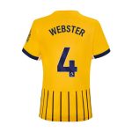 Brighton And Hove Albion Fanshop | bhafc womens 2425 away shirt – 4 webster – 2400843-05 Collection
