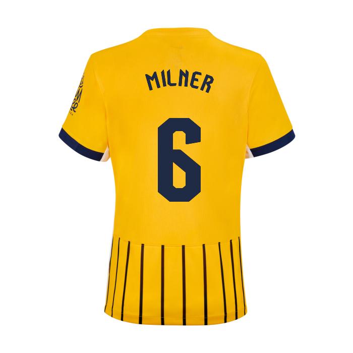 Brighton And Hove Albion Fanshop | bhafc womens 2425 away shirt – 6 milner – 2400843-10 Collection
