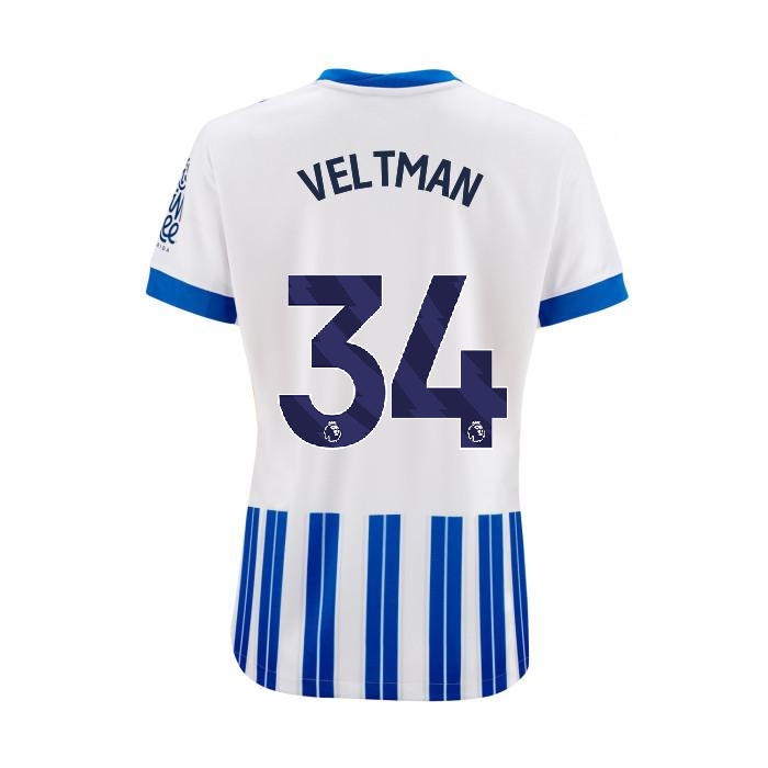 Brighton And Hove Albion Fanshop | bhafc womens 2425 home shirt – 34 veltman – 2400800-49 Collection