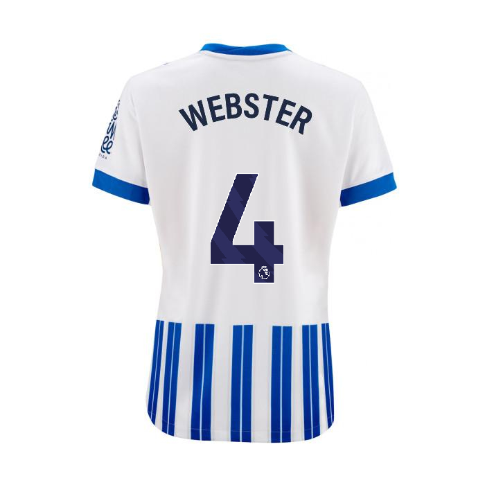Brighton And Hove Albion Fanshop | bhafc womens 2425 home shirt – 4 webster – 2400800-05 Collection