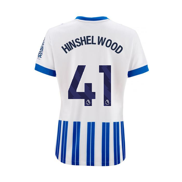 Brighton And Hove Albion Fanshop | bhafc womens 2425 home shirt – 41 hinshelwood – 2400800-55 Collection