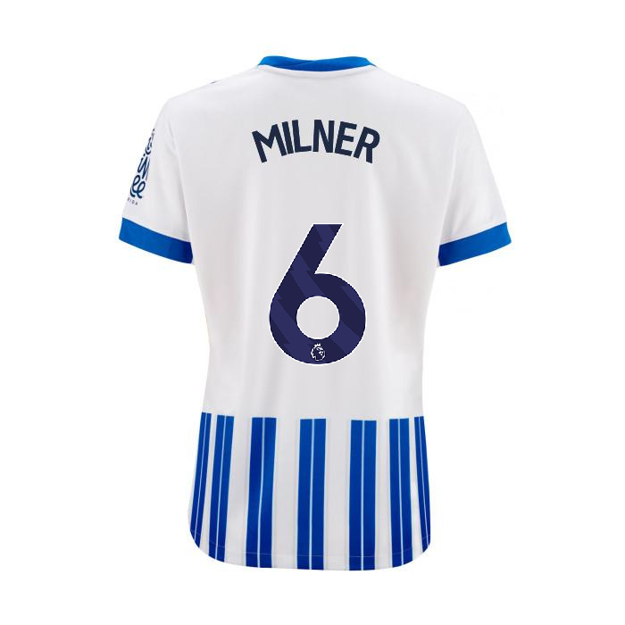 Brighton And Hove Albion Fanshop | bhafc womens 2425 home shirt – 6 milner – 2400800-09 Collection