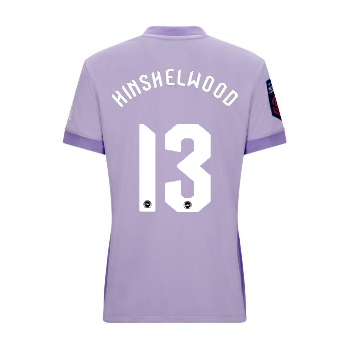 Brighton And Hove Albion Fanshop | bhafc womens 2526 away shirt – 13 – jack hinshelwood – 2500524-13-02 Collection