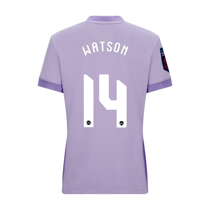 Brighton And Hove Albion Fanshop | bhafc womens 2526 away shirt – 14 – tommy watson – 2500524-14-01 Collection