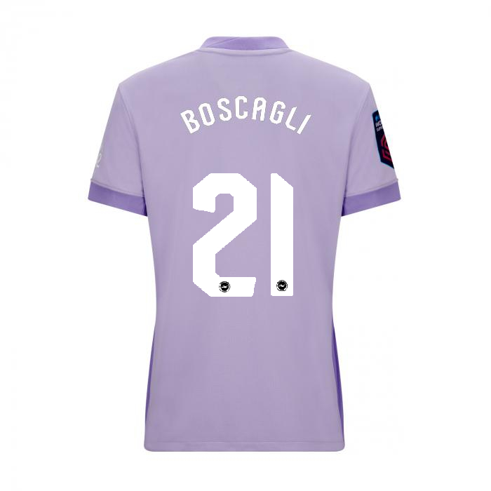 Brighton And Hove Albion Fanshop | bhafc womens 2526 away shirt – 21 – olivier boscagli – 2500524-21-02 Collection