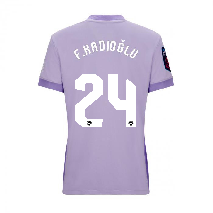 Brighton And Hove Albion Fanshop | bhafc womens 2526 away shirt – 24 – ferdi kadioglu – 2500524-24-02 Collection