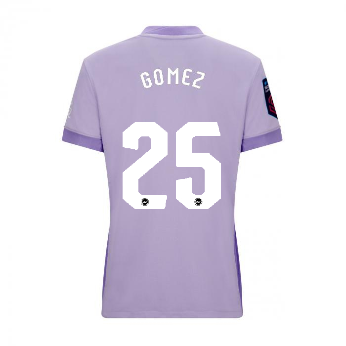 Brighton And Hove Albion Fanshop | bhafc womens 2526 away shirt – 25 – diego gomez – 2500524-25-02 Collection