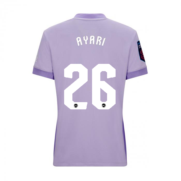 Brighton And Hove Albion Fanshop | bhafc womens 2526 away shirt – 26 – yasin ayari – 2500524-26-02 Collection