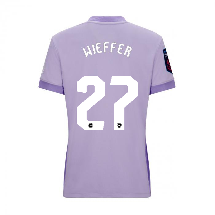 Brighton And Hove Albion Fanshop | bhafc womens 2526 away shirt – 27 – mats wieffer – 2500524-27-02 Collection