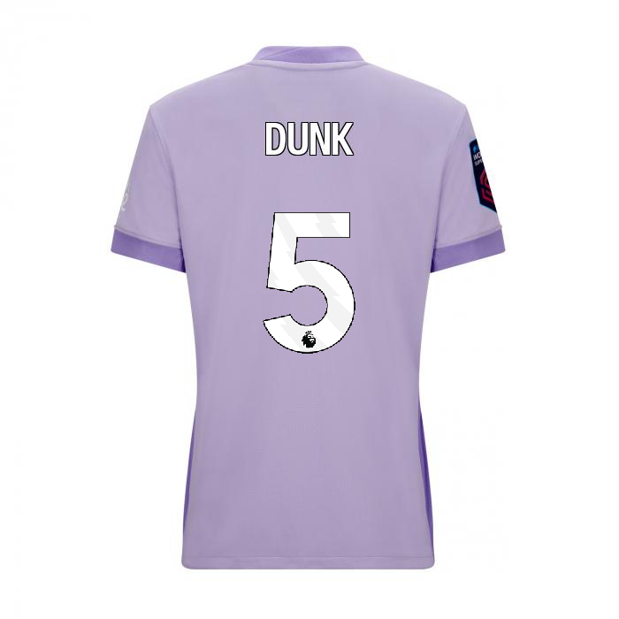Brighton And Hove Albion Fanshop | bhafc womens 2526 away shirt – 5 – lewis dunk – 2500524-05-01 Collection