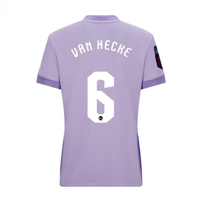 Brighton And Hove Albion Fanshop | bhafc womens 2526 away shirt – 6 – jan paul van hecke – 2500524-06-02 Collection