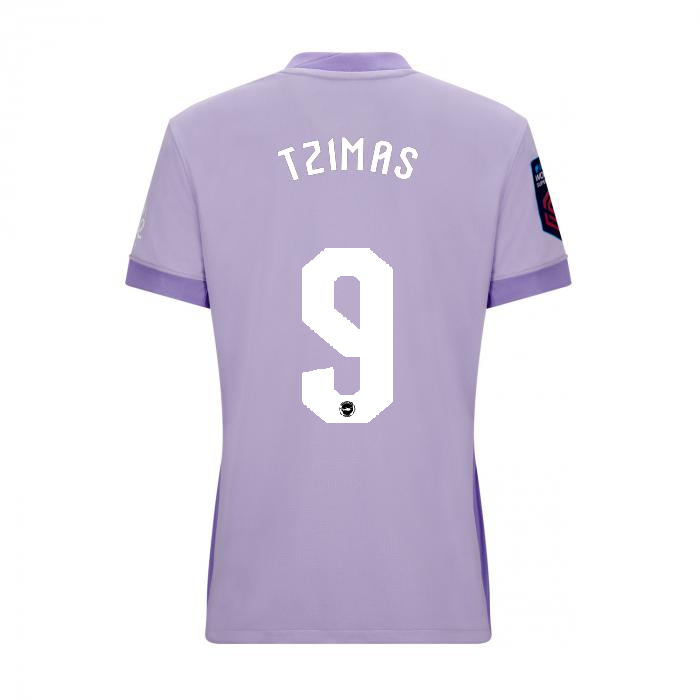 Brighton And Hove Albion Fanshop | bhafc womens 2526 away shirt – 9 – stefanos tzimas – 2500524-09-02 Collection