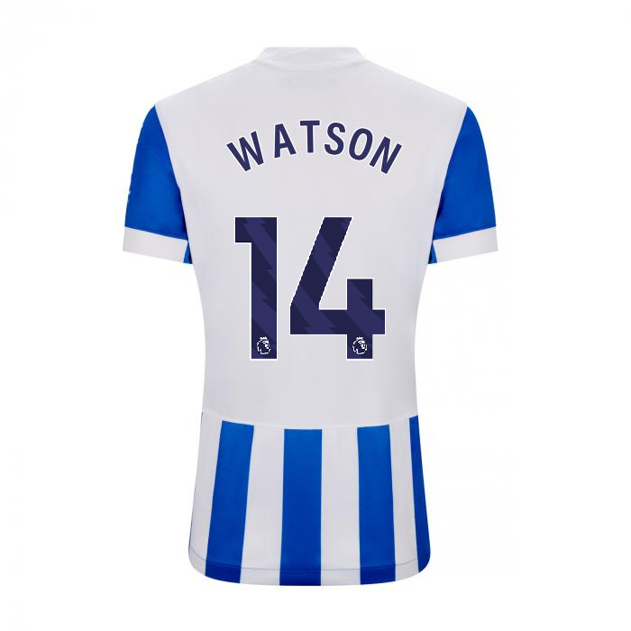 Brighton And Hove Albion Fanshop | bhafc womens 2526 home shirt – 14 – tommy watson – 2500515-14-01 Collection
