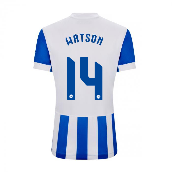 Brighton And Hove Albion Fanshop | bhafc womens 2526 home shirt – 14 – tommy watson – 2500515-14-02 Collection