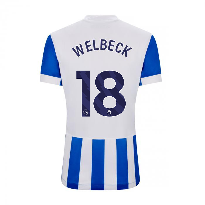 Brighton And Hove Albion Fanshop | bhafc womens 2526 home shirt – 18 – danny welbeck – 2500515-18-02 Collection