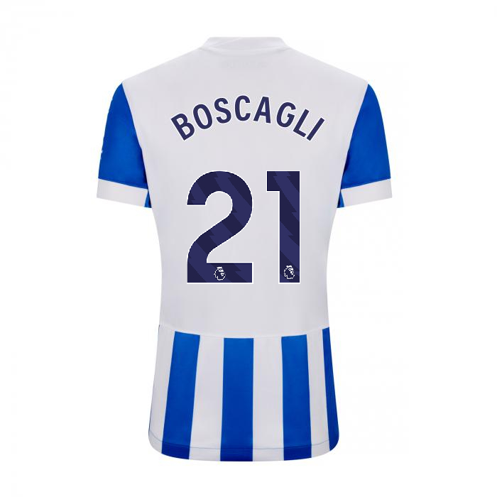 Brighton And Hove Albion Fanshop | bhafc womens 2526 home shirt – 21 – olivier boscagli – 2500515-21-01 Collection