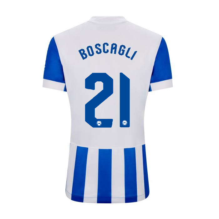 Brighton And Hove Albion Fanshop | bhafc womens 2526 home shirt – 21 – olivier boscagli – 2500515-21-02 Collection