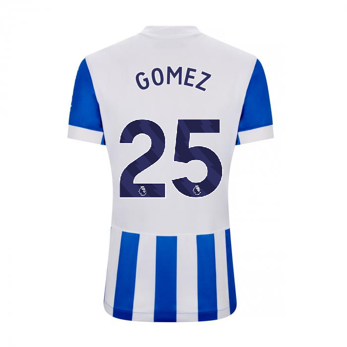 Brighton And Hove Albion Fanshop | bhafc womens 2526 home shirt – 25 – diego gomez – 2500515-25-01 Collection